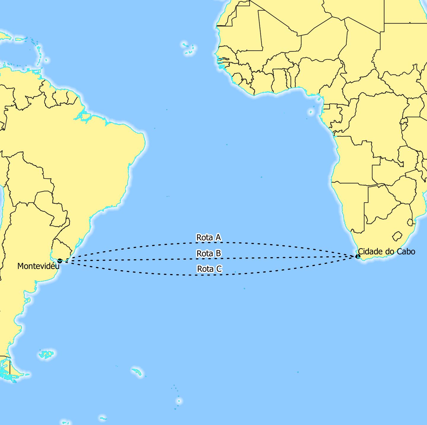 Mapa De Portugal Com Cidades E Distâncias