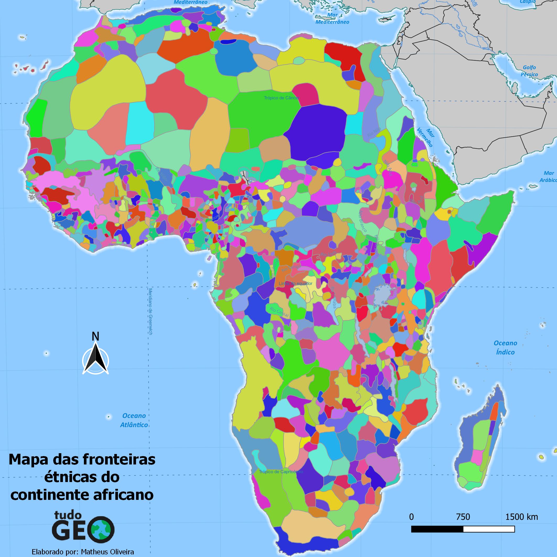 Mapa De Africa Tribus 8807