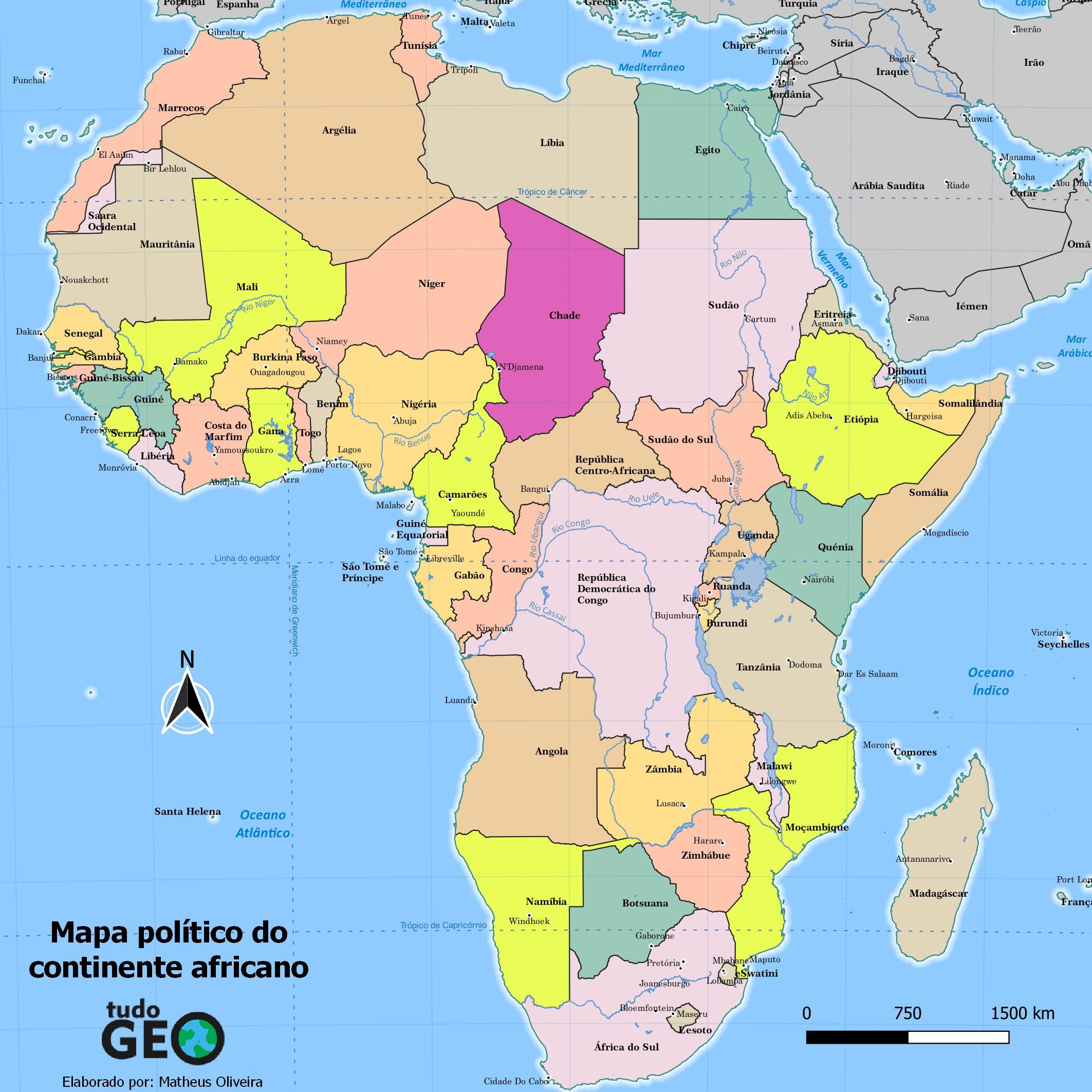 Mapa Politico De Africa Mapa Politico De Africa Mapa Politico Images 1552